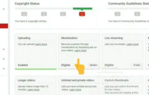 youtube channel monetization